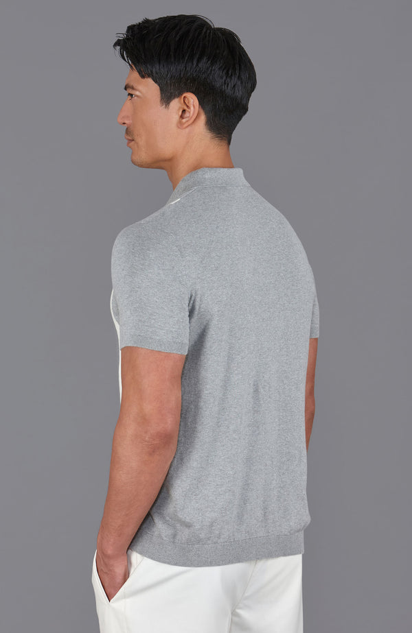 Paul James Mens Ultra Fine Cotton Cuban Collar Striped Shirt