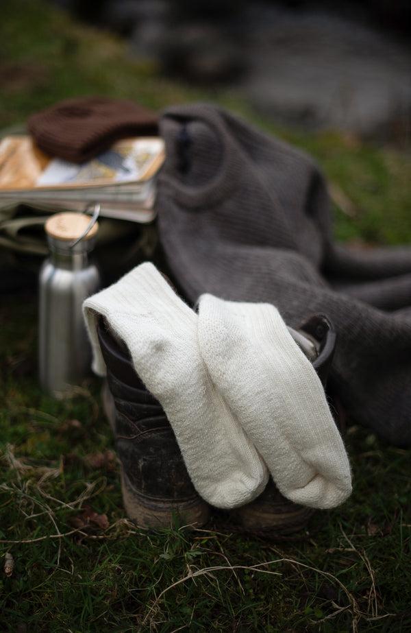 paul james Alpaca Cushion Sole Walking Socks