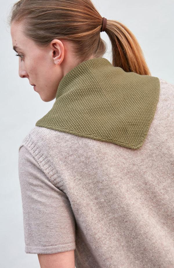 Paul James Cotton Textured Triangle Scarf