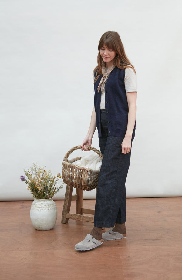 Paul James Cotton Two Tone Textured Neckerchief