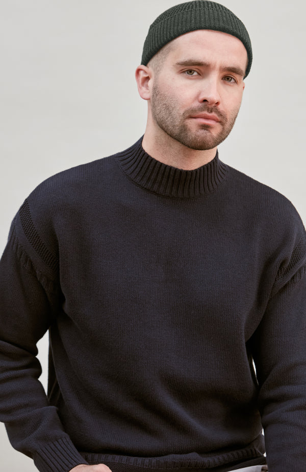 paul james Lightweight Cotton Docker Beanie