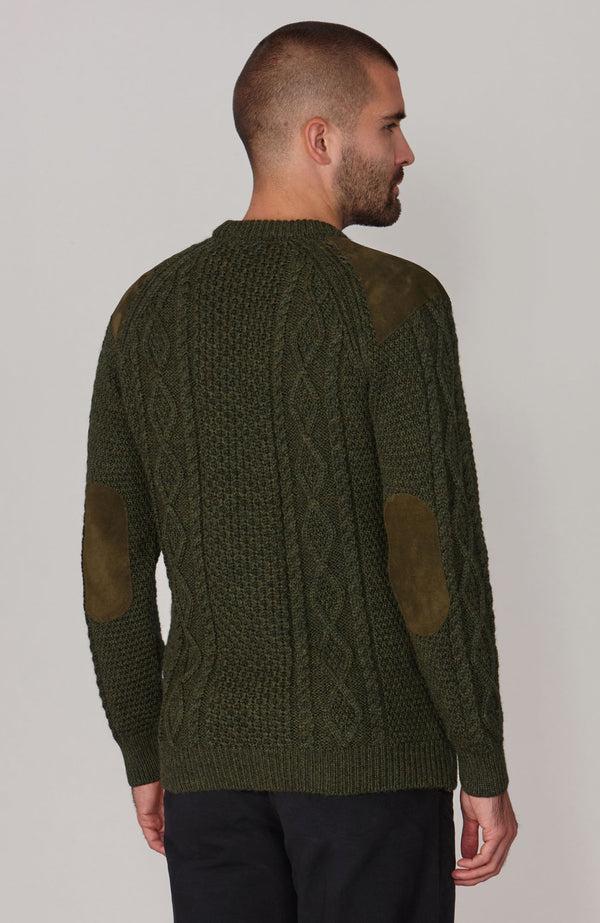 Paul James Mens Chunky Merino Wool Shooting Jumper