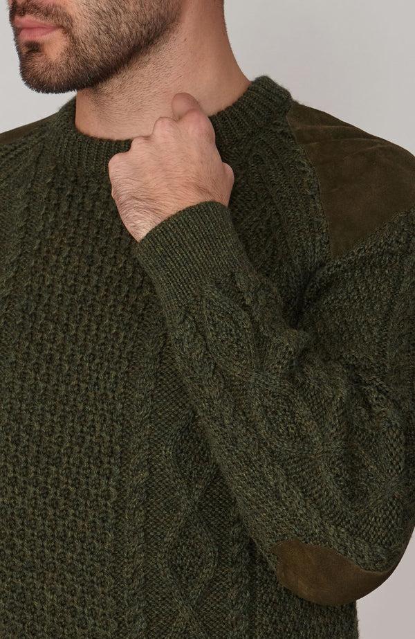 Paul James Mens Chunky Merino Wool Shooting Jumper
