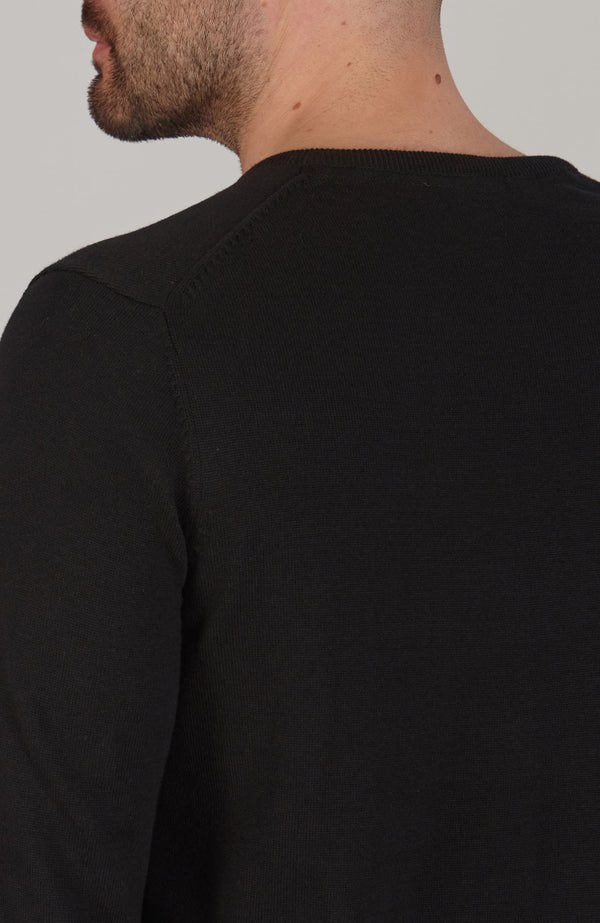 Paul James Mens Lighweight Cotton V-Neck Jumper