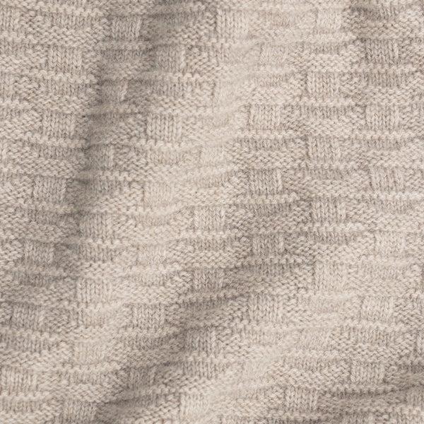 Paul James Merino Cashmere Textured Triangle Scarf