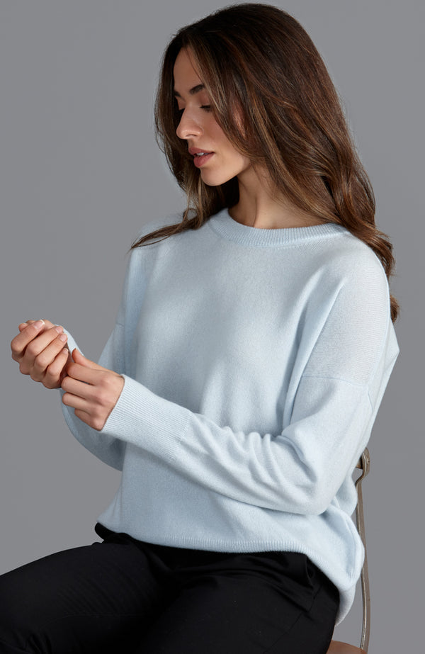 Paul James Womens 100% Cashmere Crew Neck Jumper