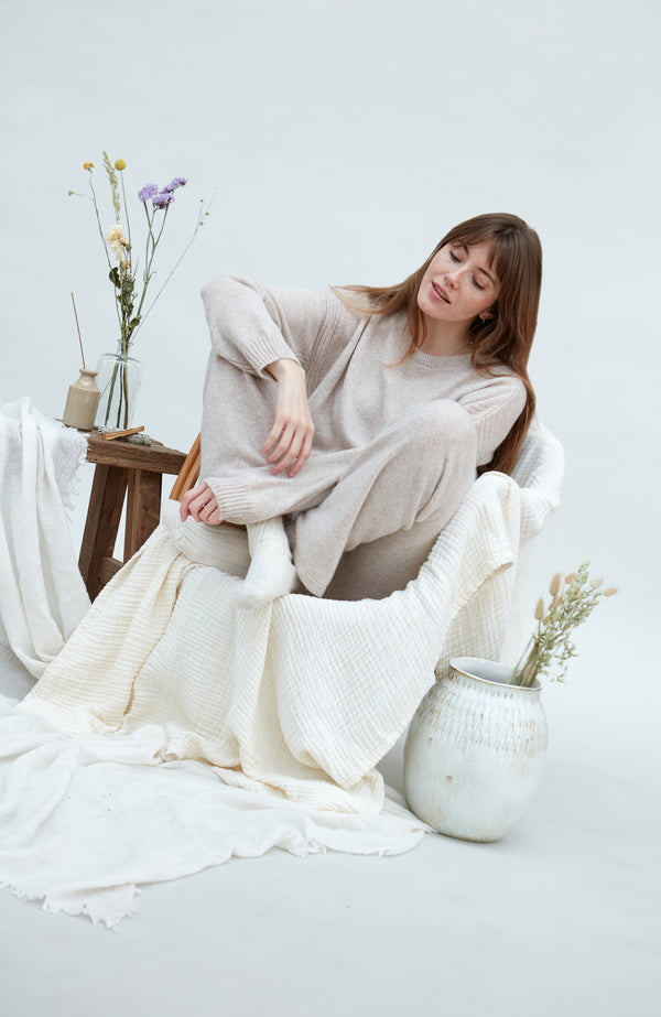 paul james Womens Lambswool Drop Shoulder Jumper