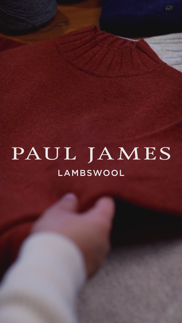 Paul James Womens Lambswool Grown On Neck Jumper