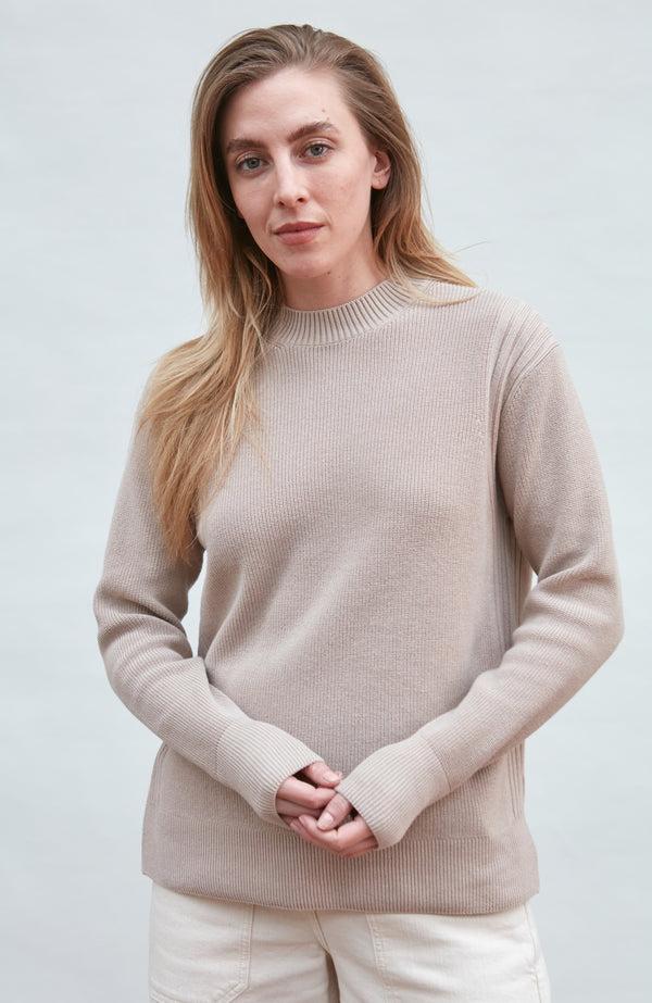 paul james Womens Lightweight Cotton Fisherman Rib Jumper