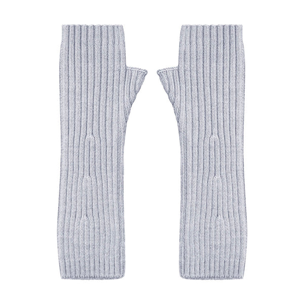 Paul James Womens Merino Activewear Ribbed Fingerless Gloves