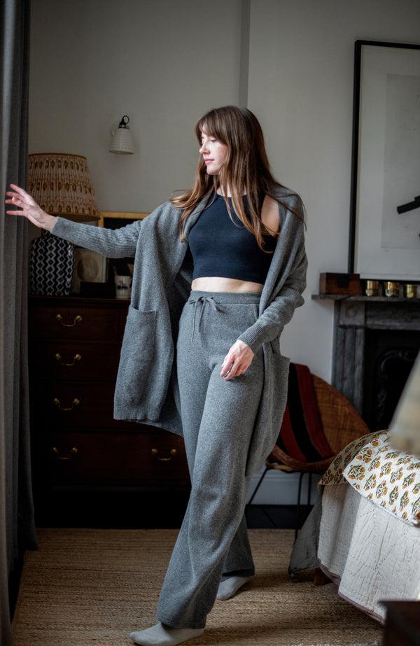 Paul James Womens Pure Lambswool Long Line Cardigan With Pockets