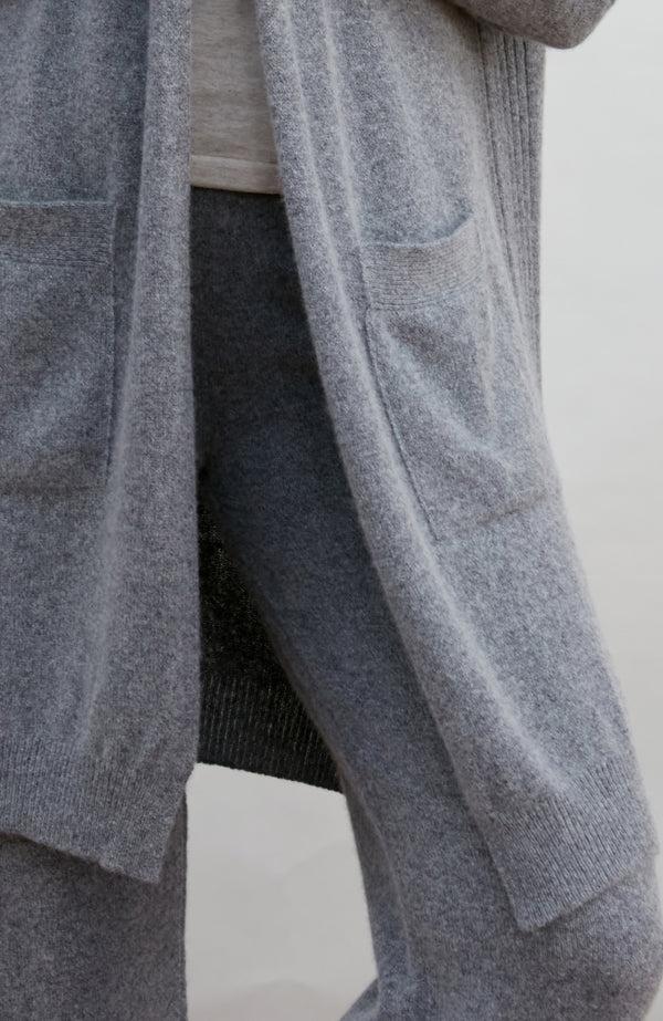 Paul James Womens Pure Lambswool Long Line Cardigan With Pockets