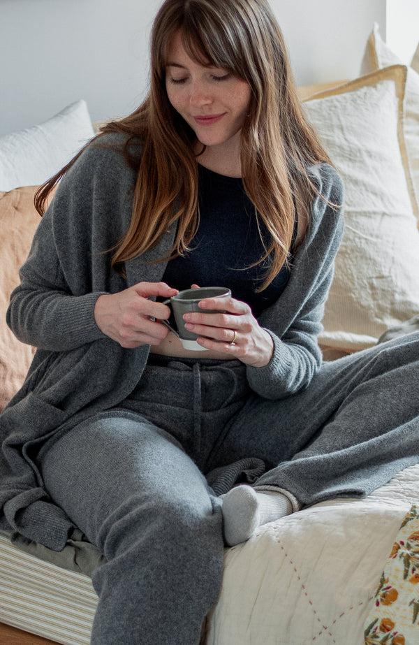 paul james Womens Pure Lambswool Long Line Cardigan with Pockets