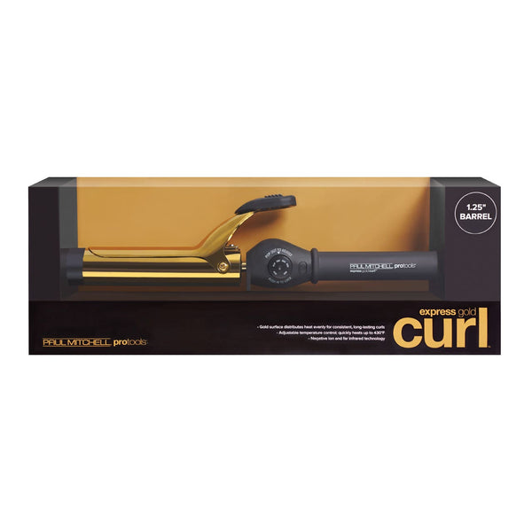 Paul Mitchell Express Gold Curl Titanium Spring Curling Iron