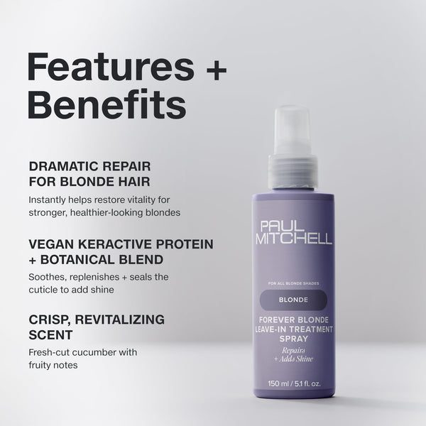 Paul Mitchell Forever Blonde Leave-In Treatment Spray