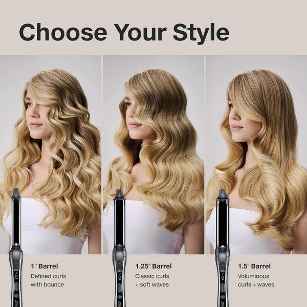 Paul Mitchell Paul Mitchell Clipped 3-in-1 Ceramic Interchangeable Curling Iron