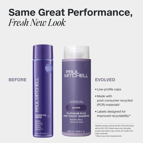 Paul Mitchell Platinum Plus Deep Violet Shampoo