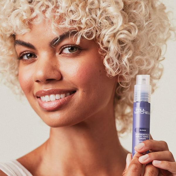 Paul Mitchell Platinum Plus Violet Toning Drops
