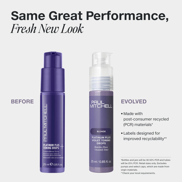 Paul Mitchell Platinum Plus Violet Toning Drops