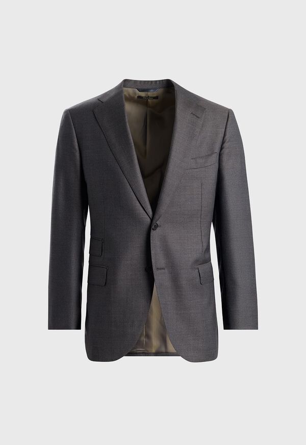 Paul Stuart All Year Super 110s Wool Sharkskin Suit