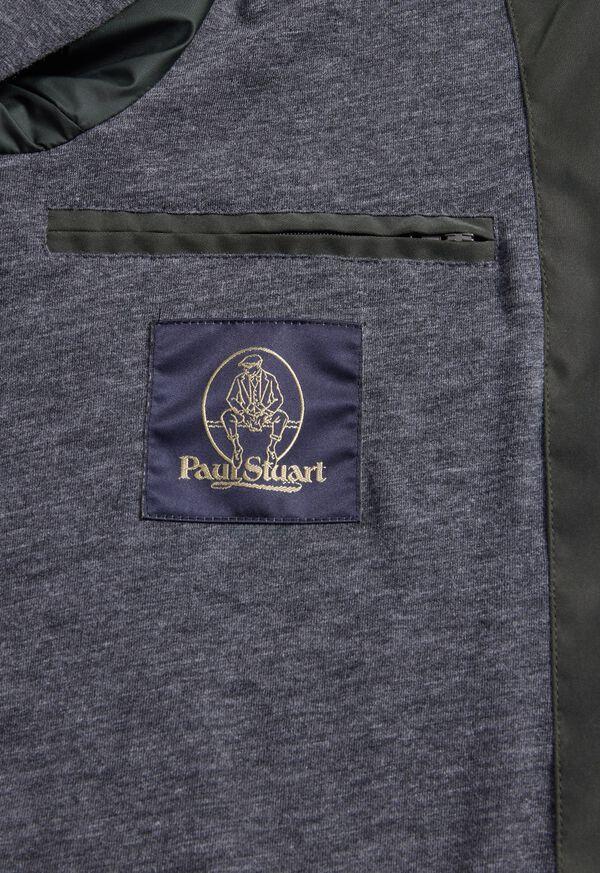 Paul Stuart Belsetta Quilted Jacket With Suede Trim