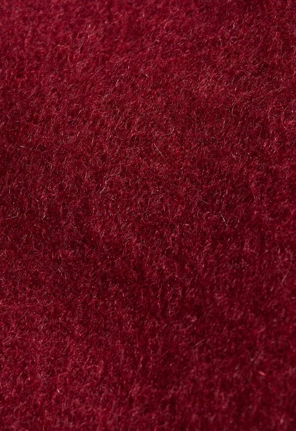 Paul Stuart Cashmere Scarf With Man On The Fence Logo