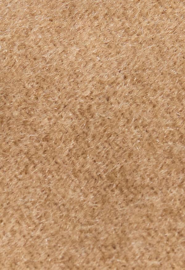 Paul Stuart Cashmere Scarf With Man On The Fence Logo