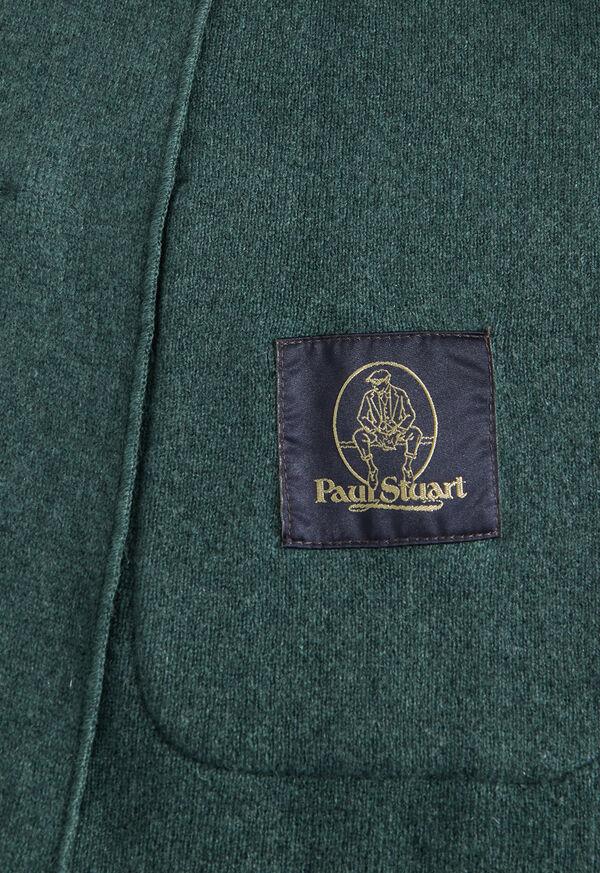 Paul Stuart Double Breasted Knitted Cashmere Blazer