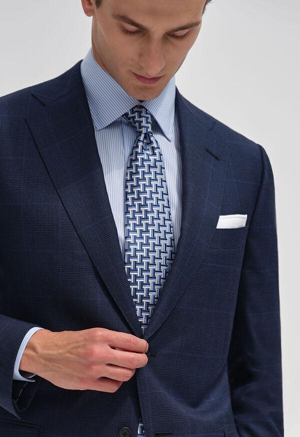 Paul Stuart Handmade Narrow Bengal Stripe Dress Shirt