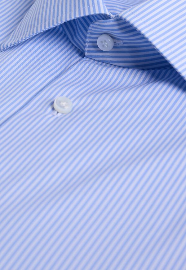 Paul Stuart Handmade Narrow Bengal Stripe Dress Shirt