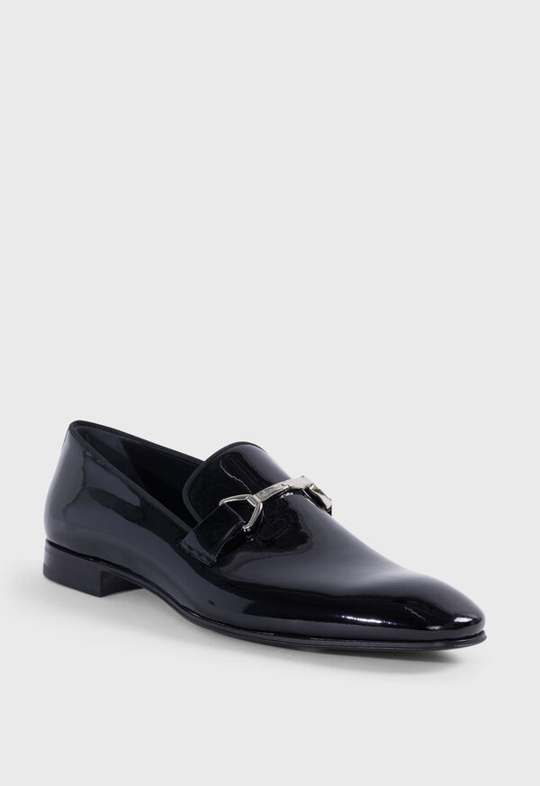 Paul Stuart Horatio Patent Leather Formal Bit Loafer