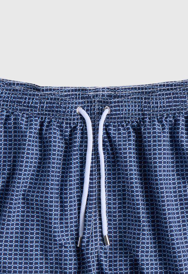 Paul Stuart Abstract Circle Swim Trunk