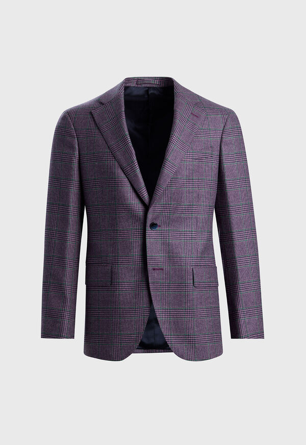 paul stuart All Year Wool & Cashmere Plaid Jacket