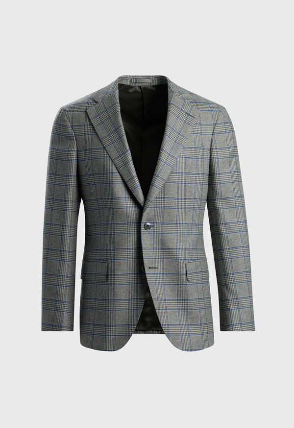 paul stuart All Year Wool & Cashmere Plaid Jacket