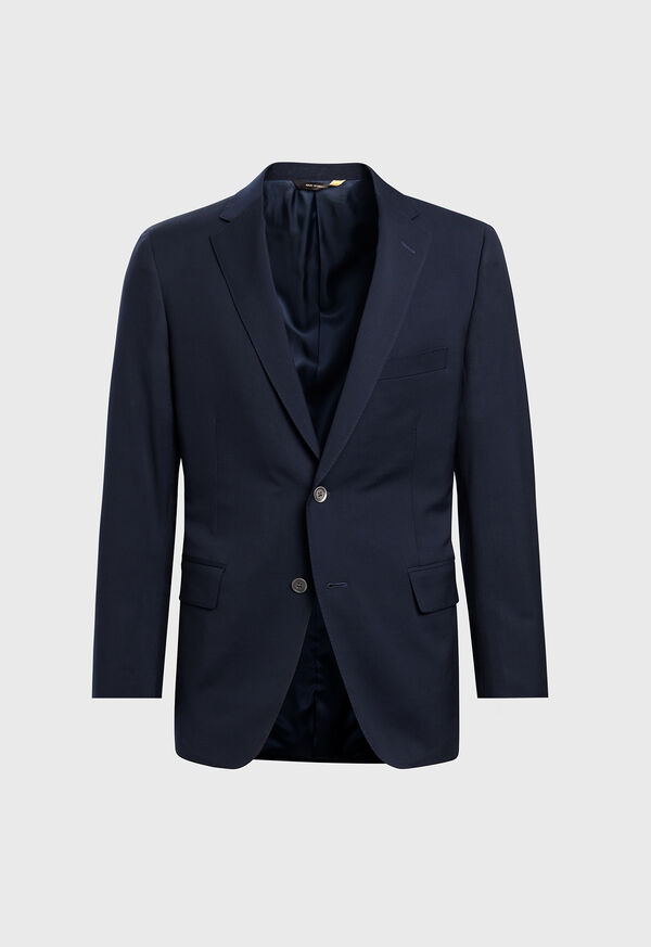 paul stuart All Year Wool Navy Blazer