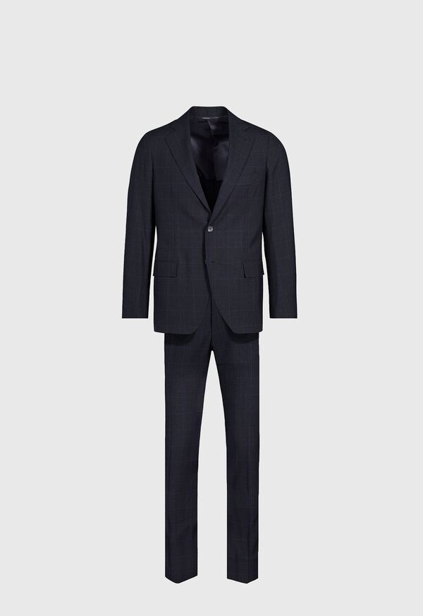 paul stuart All Year Wool Plaid Suit