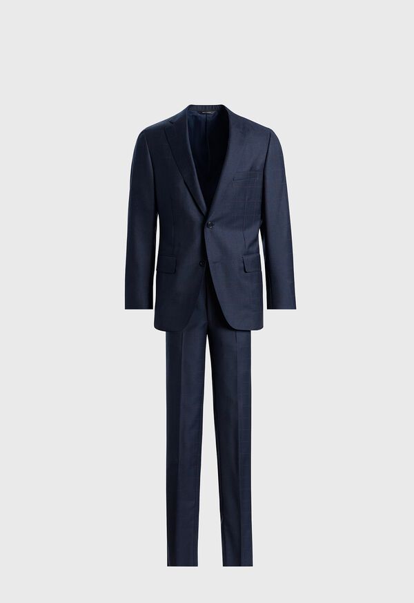 paul stuart All Year Wool Windowpane Suit