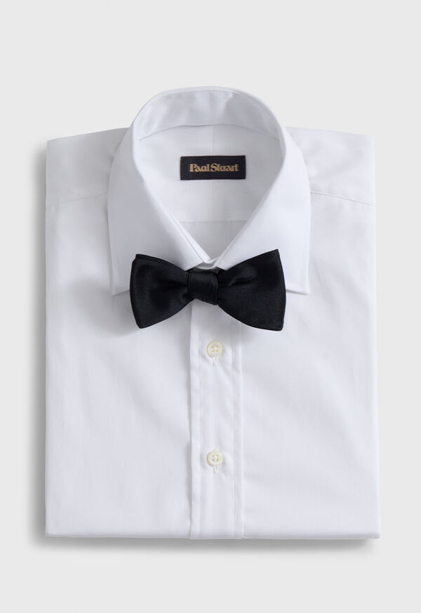 Paul Stuart Banded Satin Formal Bow Tie