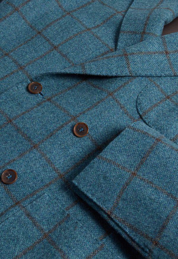 Paul Stuart Basketweave Windowpane Jacket