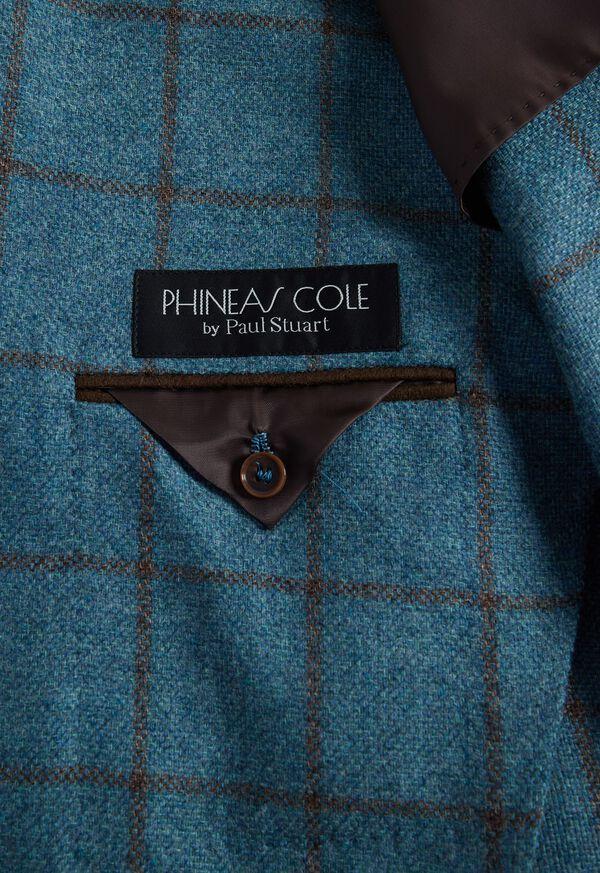 Paul Stuart Basketweave Windowpane Jacket