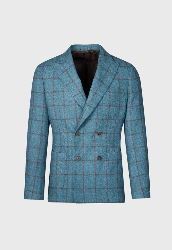 paul stuart Basketweave Windowpane Jacket