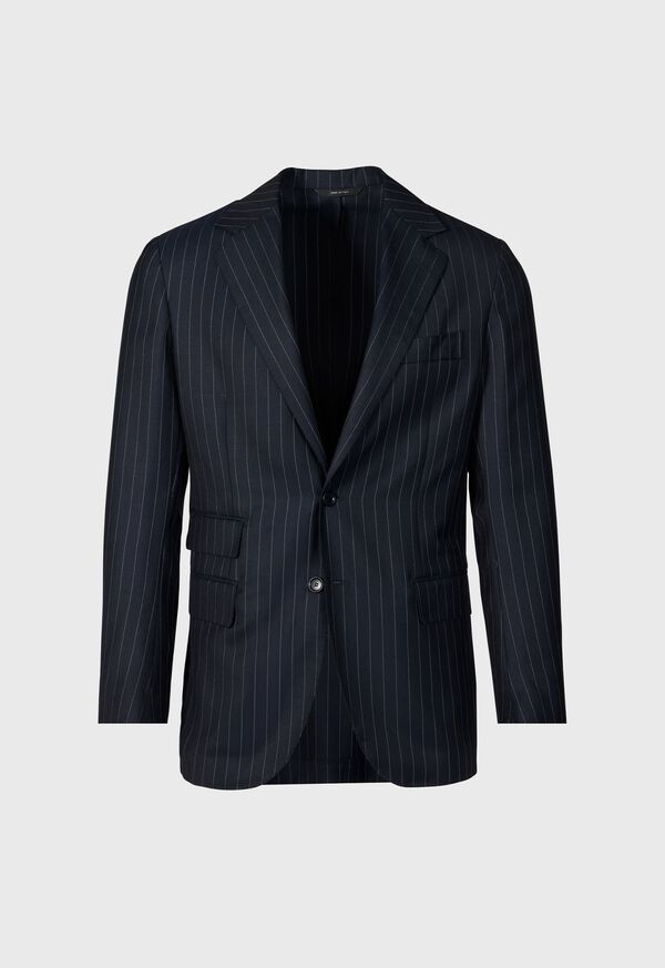 Paul Stuart Bead Stripe Wool Suit