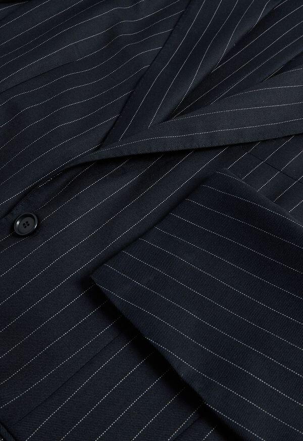 Paul Stuart Bead Stripe Wool Suit