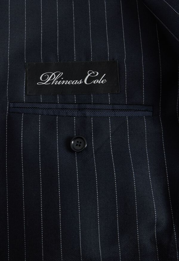 Paul Stuart Bead Stripe Wool Suit