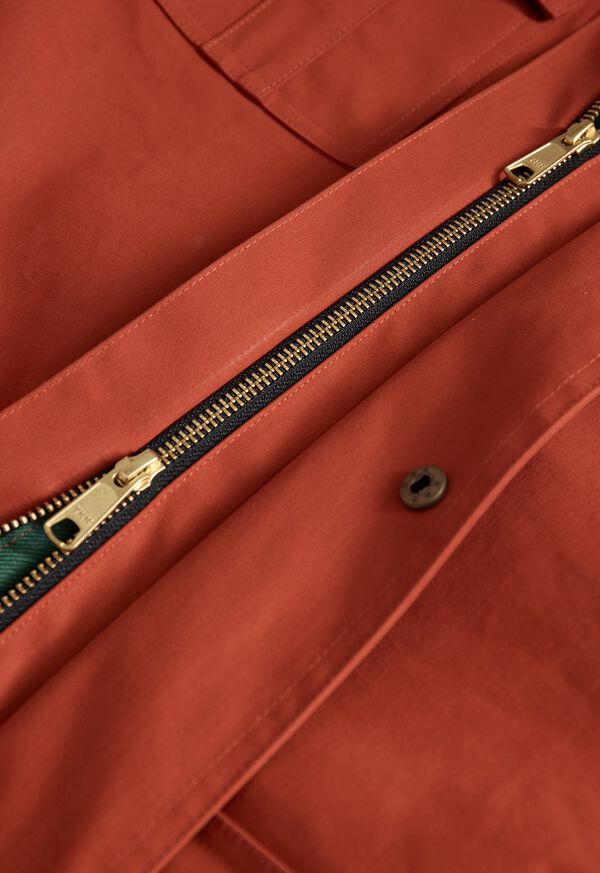 Paul Stuart Belted Terracotta Field Jacket