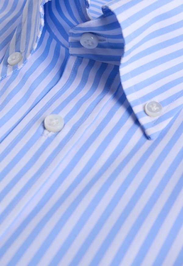 Paul Stuart Bengal Stripe Button Down Dress Shirt