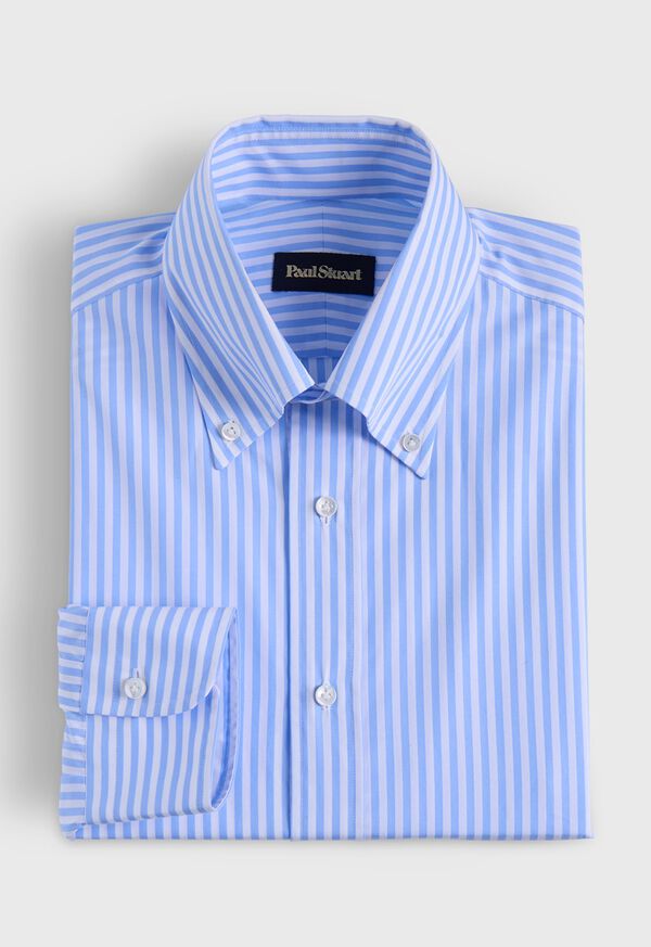 paul stuart Bengal Stripe Button Down Dress Shirt