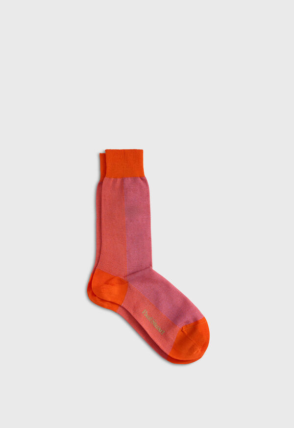 paul stuart Bi-Color Oxford Sock