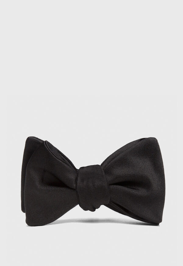 paul stuart Black Formal Satin Bow Tie