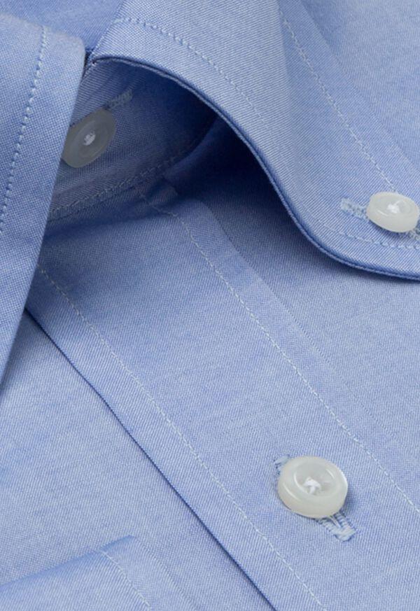 Paul Stuart Blue Sea Island Cotton Dress Shirt